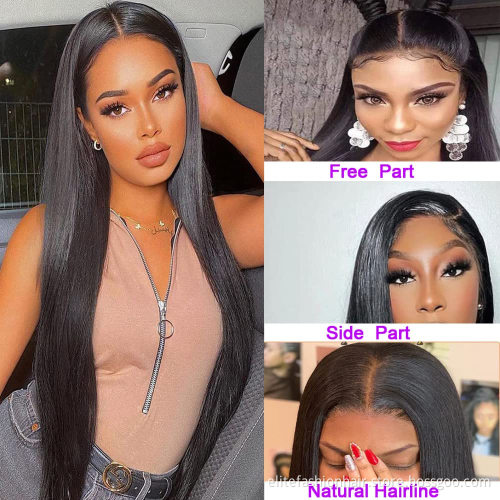 100% Unprocessed Virgin Brazilian Human Hair Free Part Lace Closure Straight Lace Closure 4x4 Free Part Swiss Lace Closure
